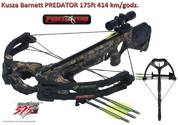 Kusza Barnett PREDATOR 175ft 414 km/godz
